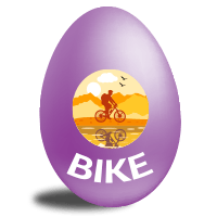 Easter winner egg - BICYCLE