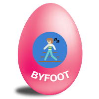 Easter winner egg - PEDESTRIAN