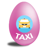Easter winner egg - TAXI